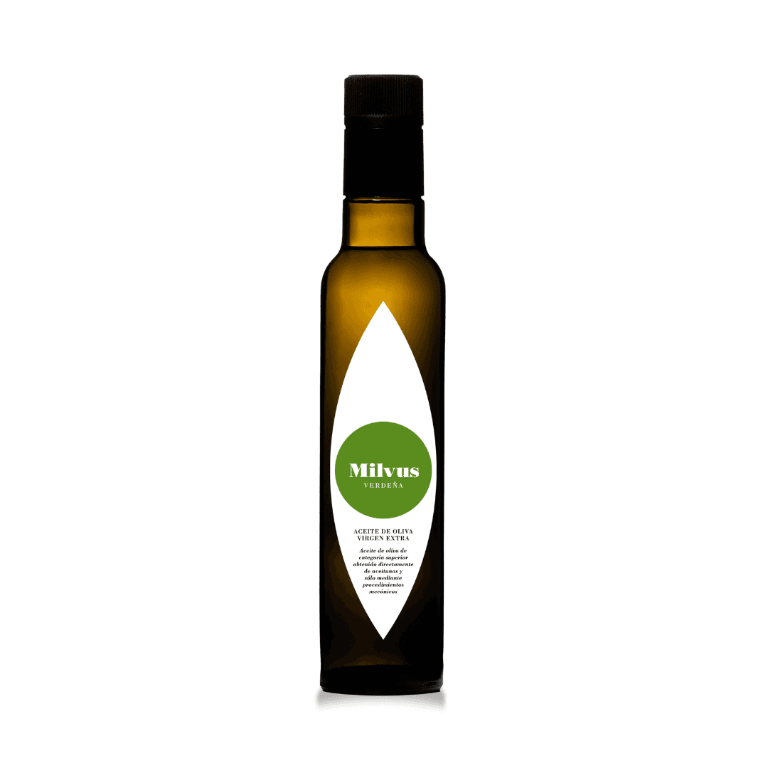 Ekstra Jomfru Olivenolie Milvus Verdeña 25 cl