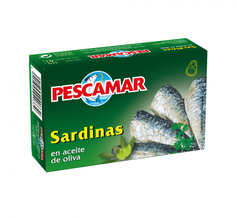 Sardiner I Olivenolie Pescamar