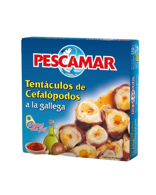 Blæksprutte a la Gallega Pescamar