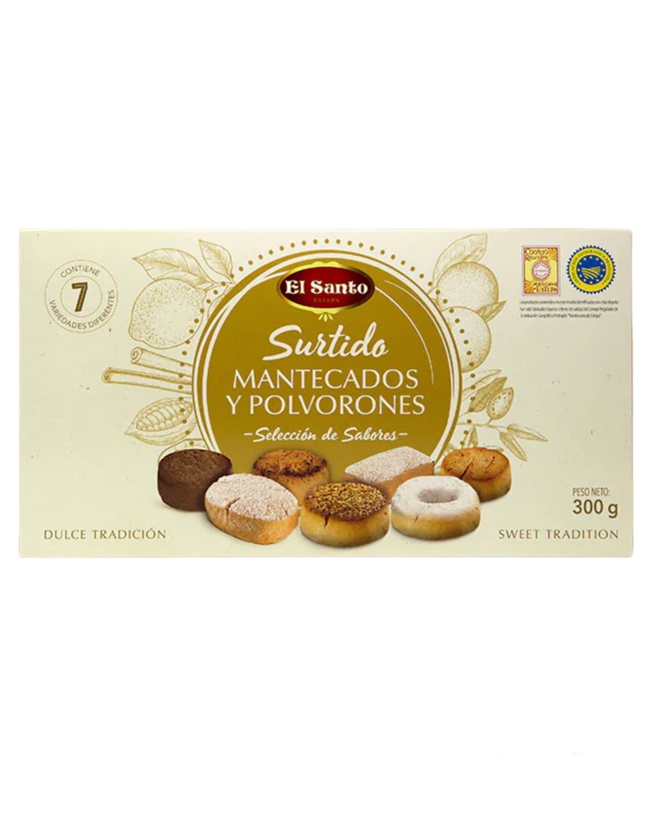 Mantecados y Polvorones 300g El Santo
