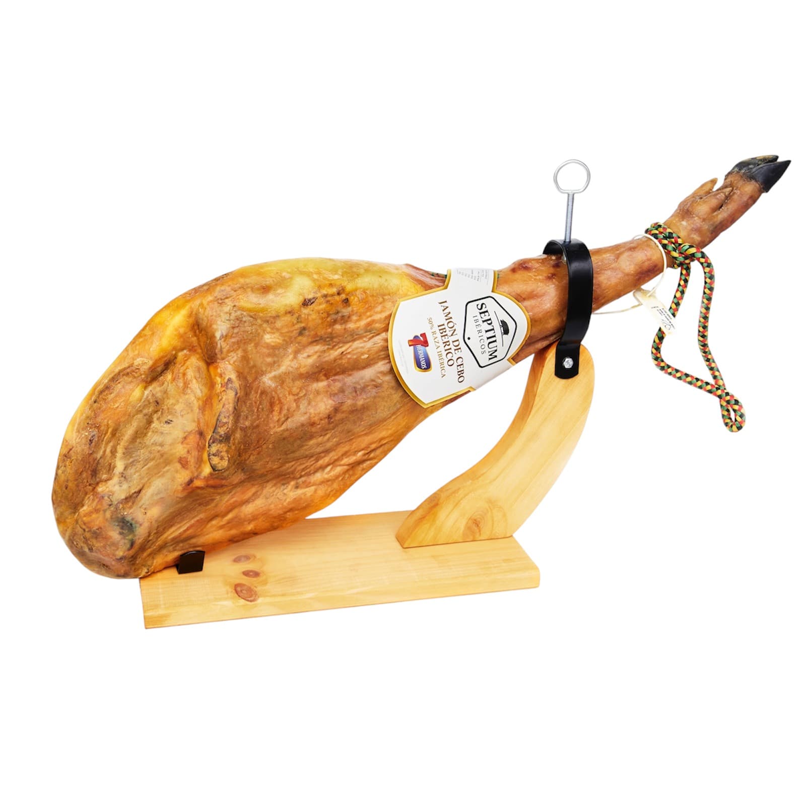 Iberico skinke Cebo 7 Hermanos med Skinkeholder