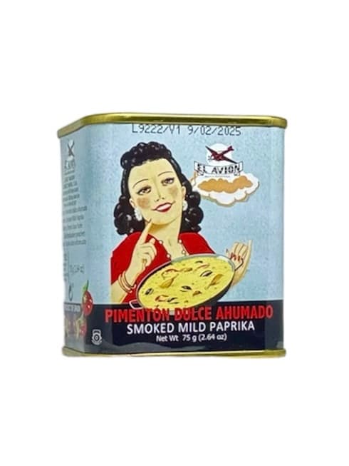 Røget Paprika Mild 75g El Avion vintage