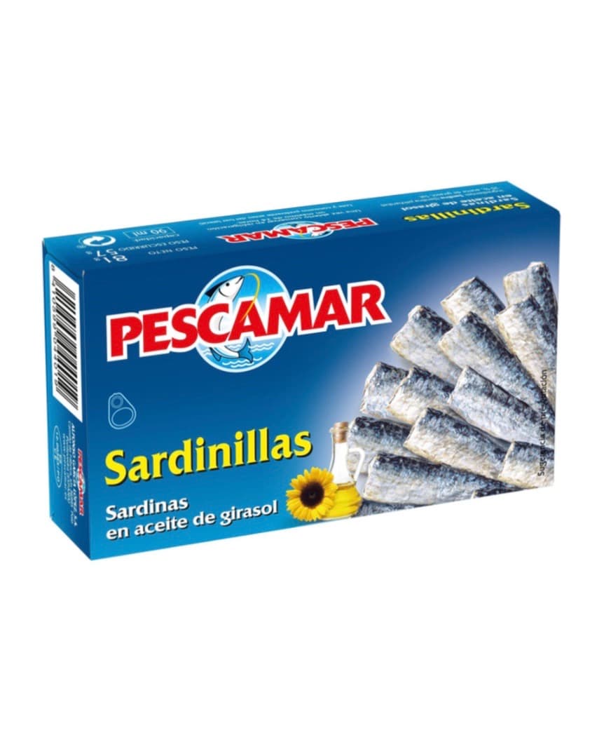 Sardiner I Solsikkeolie Pescamar
