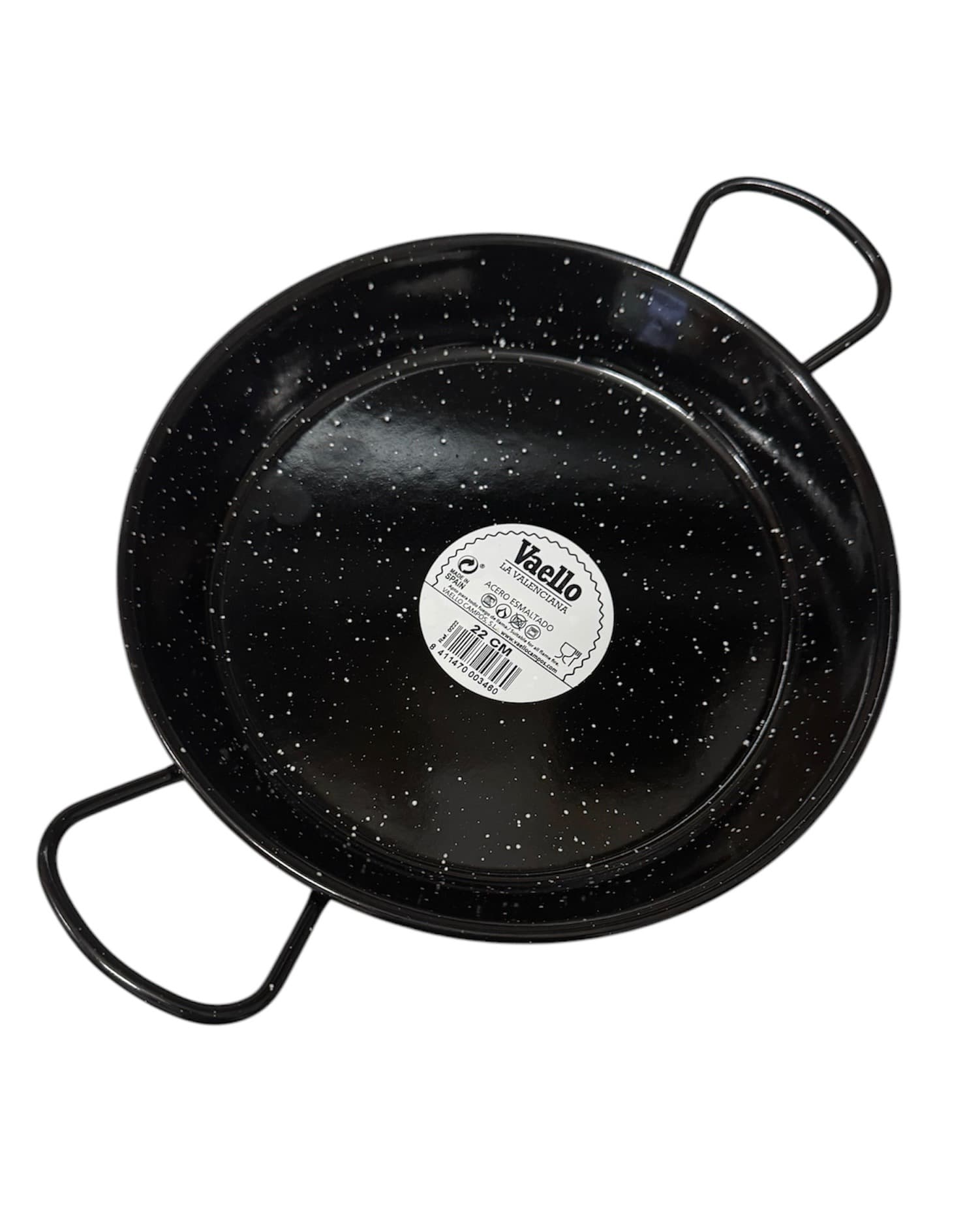 Emaljeret Paellapande Vaello 22 cm