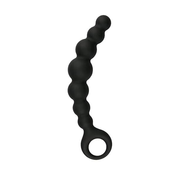 EASYTOYS - KURVET SILIKONE ANALKÆDE