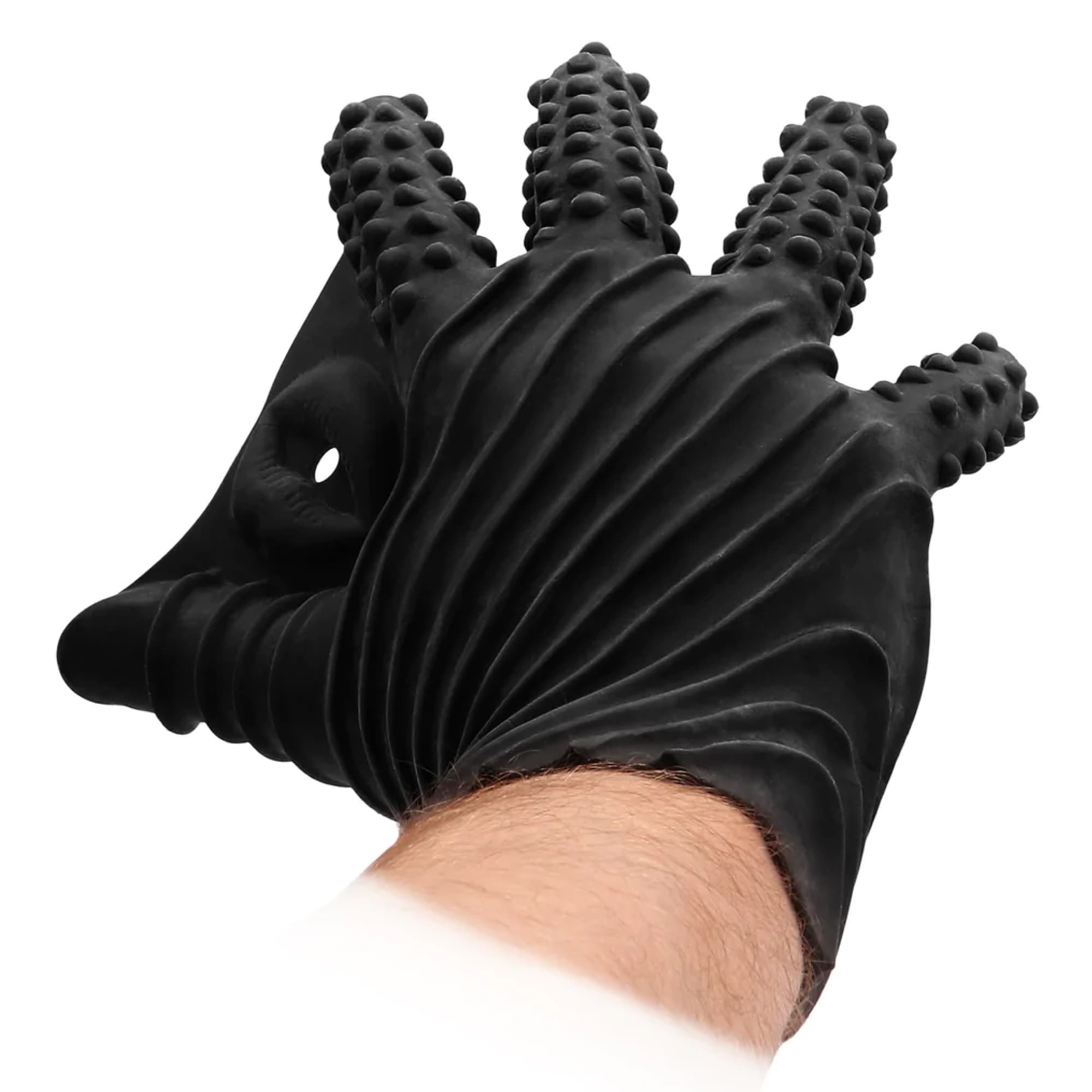 Fist It - Masturbation Glove - Black