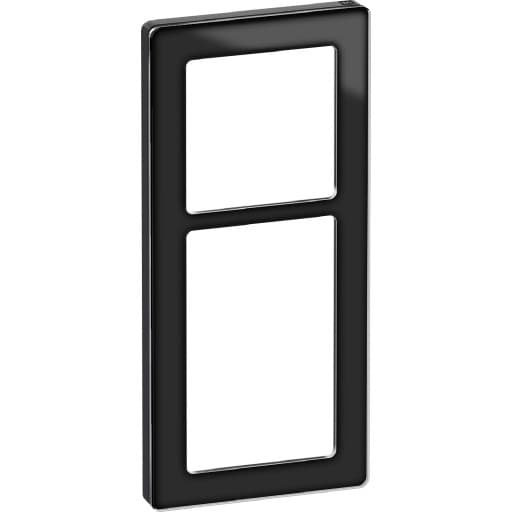 LK Fuga Pure 66 designramme, 2,5 modul, sort