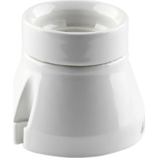Ifö Electric loftfatning, Ø6,5 cm, hvid