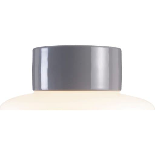 Ifö Cairo loftlampe, Ø20 cm, grå/opal