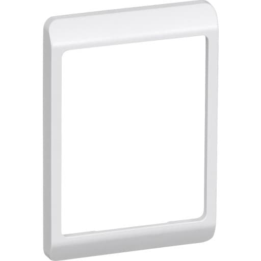 LK Opus 66 ramme, kombi, 1,5 modul, lodret, hvid