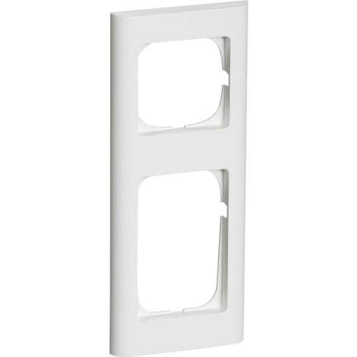 LK Fuga Softline 68 ramme, 2,5 modul, hvid