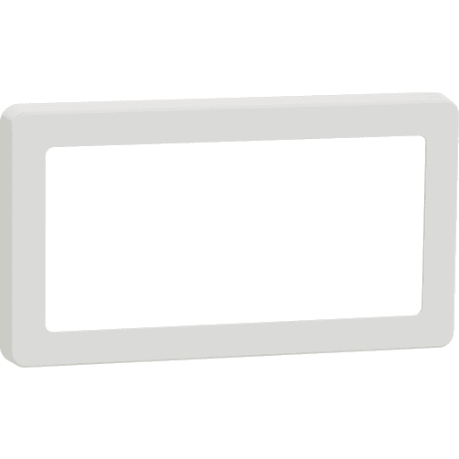 LK Fuga Base 63 ramme, 2 modul, hvid