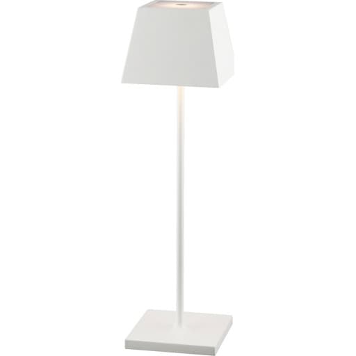 Nordtronic Conexos genopladelig bordlampe, hvid