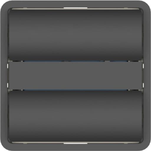 LAB3D Zigbee kontakt/lysdæmper til LK Fuga, blank - koksgrå