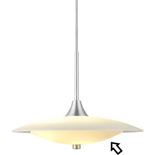 Halo Design reserveglas til Ø46 cm Baroni pendel, nederste skærm