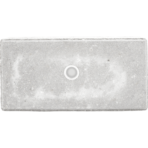 Light By Juul betonflise med Cosmos spot, grå, 15x30x5 cm