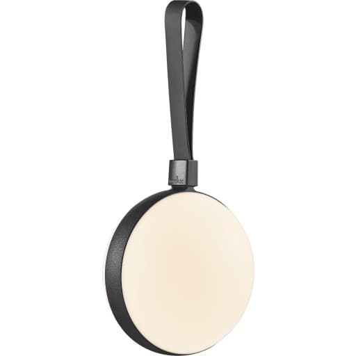 Nordlux Bring To-Go genopladelig lampe, Ø12 cm, sort