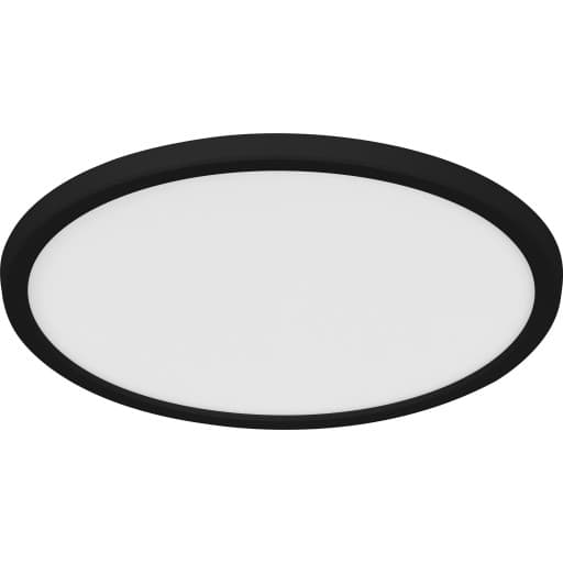 Nordlux Smart Oja plafond, sort, Ø29 cm