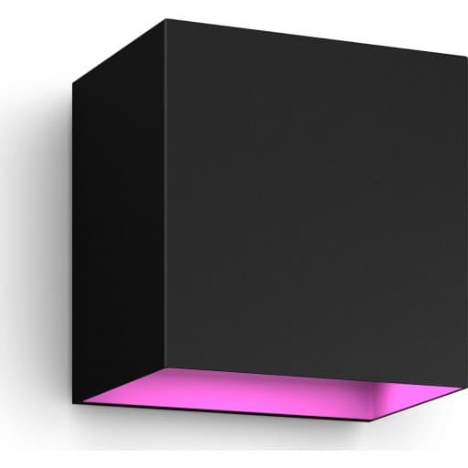 Philips Hue Resonate udendørs væglampe, sort
