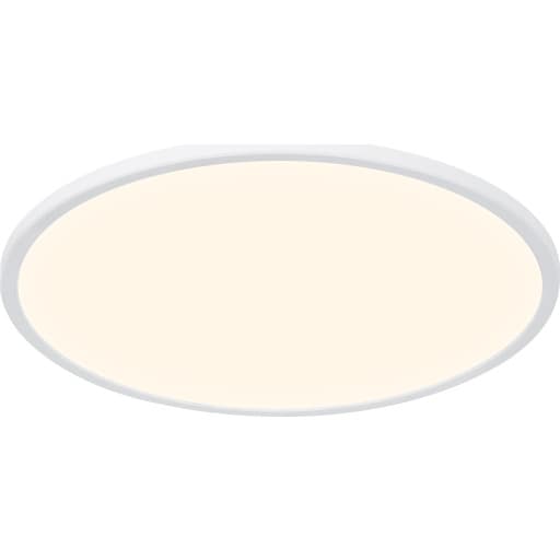 Nordlux Oja plafond, kelvinskift, hvid, Ø42 cm