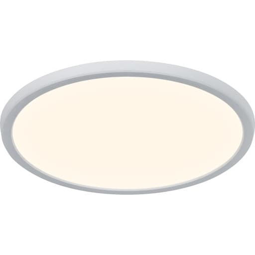 Nordlux Oja plafond, kelvinskift, hvid, Ø29 cm