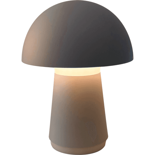 Veli Line genopladelig bordlampe, beige