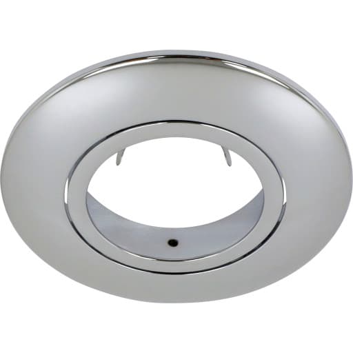 Nordtronic rund front til Quick Install G2 og Uni Install G2 spots, krom