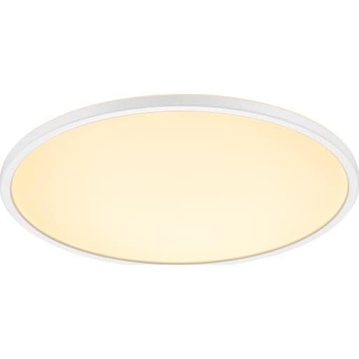 Nordlux Oja plafond, 2700K, hvid, Ø42 cm