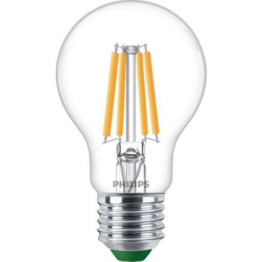 Philips Master Ultra Efficient E27 standardpære, 3000K, 2,3W