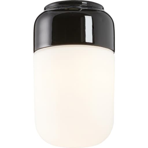 Ifö Electric Ohm loftlampe, sort/opal