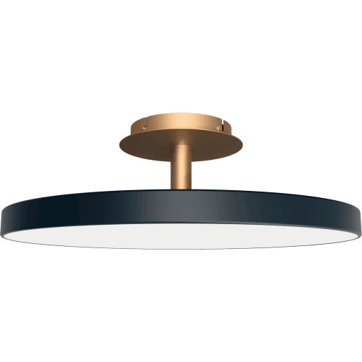 Umage Asteria Up loftlampe, grå, Ø60 cm