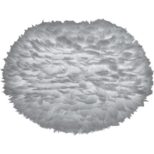 Umage Eos fjerlampeskærm, grå, Ø65 cm
