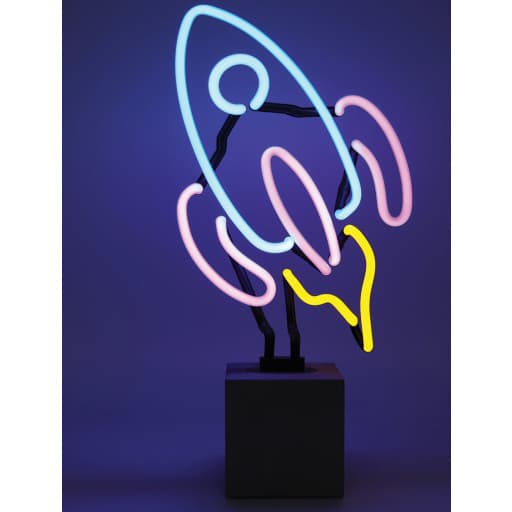 Locomocean Raket neonskilt