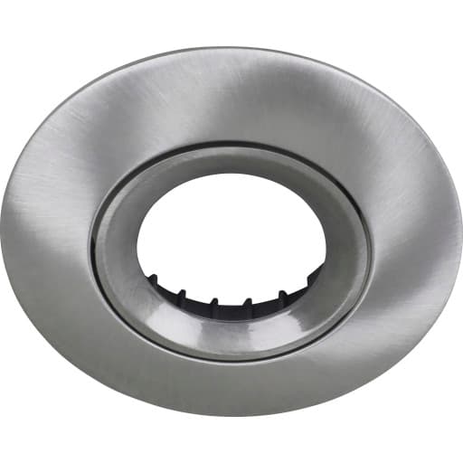 Nordtronic Veli Eco frontring, børstet aluminium