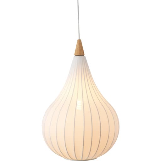 2 stk Halo Design Drops pendel, stof, Ø38 cm