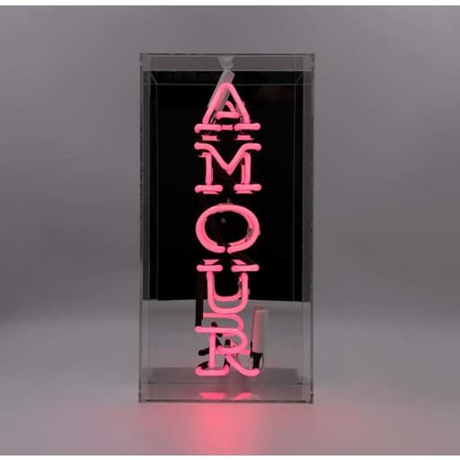 Locomocean Amour neonskilt, klar
