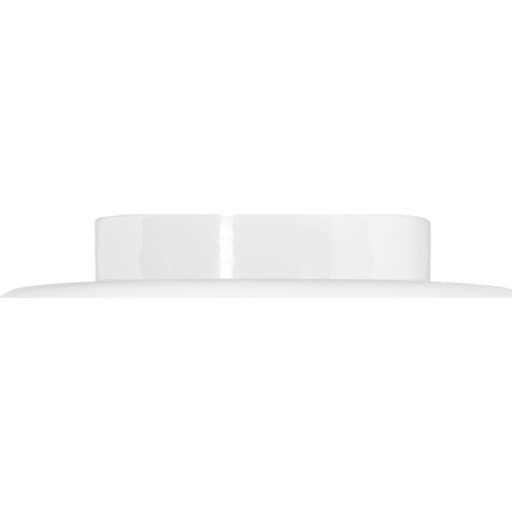 Ifö Electric Solenne loft-/væglampe, hvid, Ø32 cm
