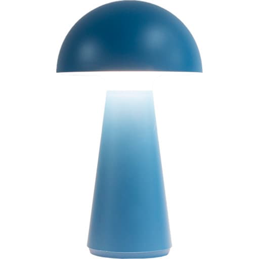 4 stk Sirius Sam genopladelig bordlampe, blå