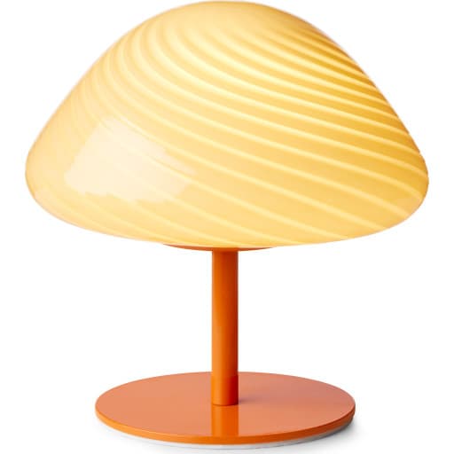 Halo Design Mini Mush bordlampe, orange