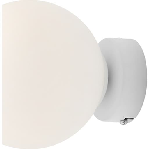 Aldex Ball væglampe, hvid, Ø14 cm