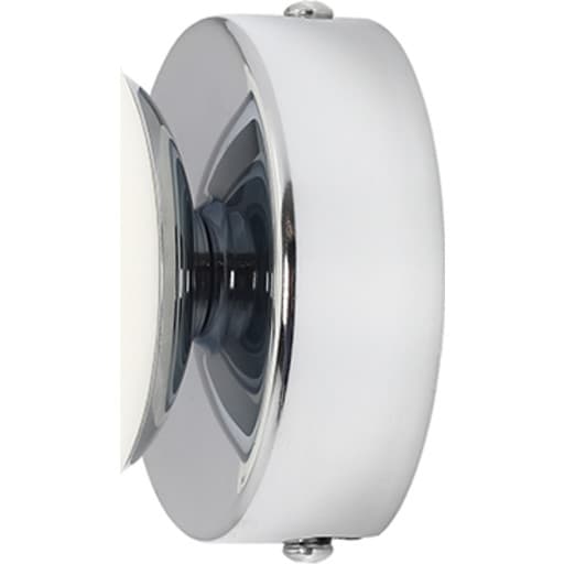 Aldex Ball væglampe, krom, Ø14 cm