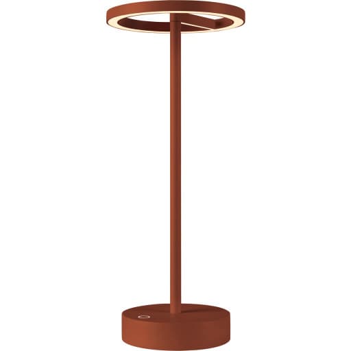 SLV Vinolina One genopladelig bordlampe, rustfarvet