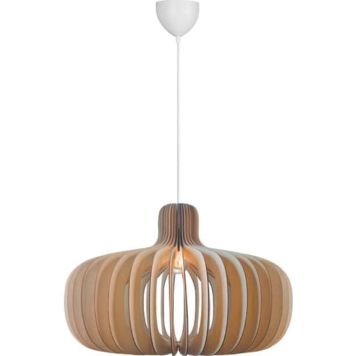 Nordlux Hazo pendel, 65 cm, træ