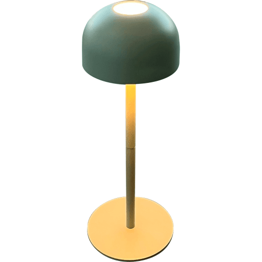 Veli Line Shine genopladelig bordlampe, grøn
