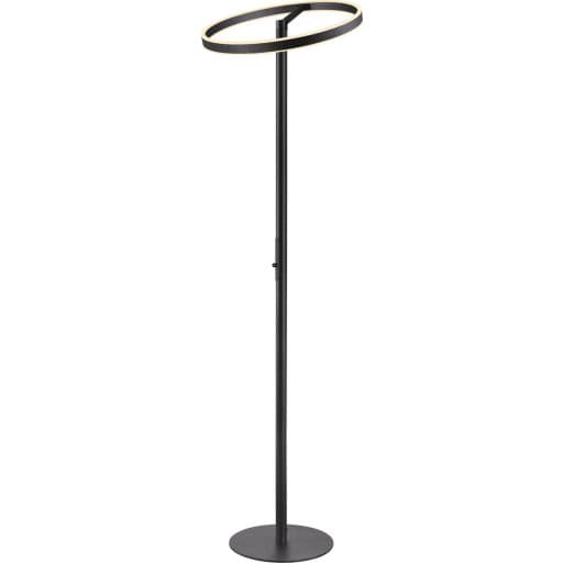 SLV One Straight gulvlampe, sort