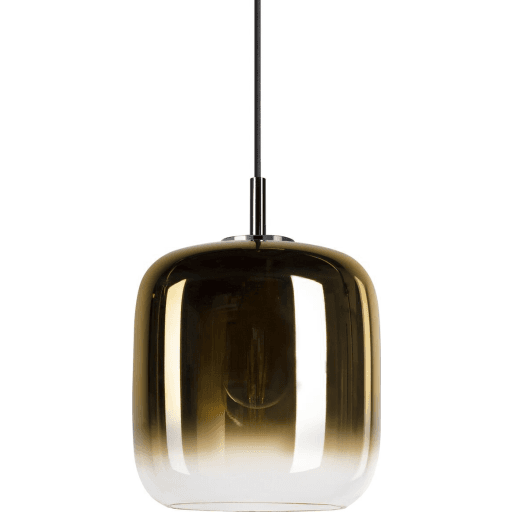 SLV Pantilo pendel, guld/krom, Ø20 cm