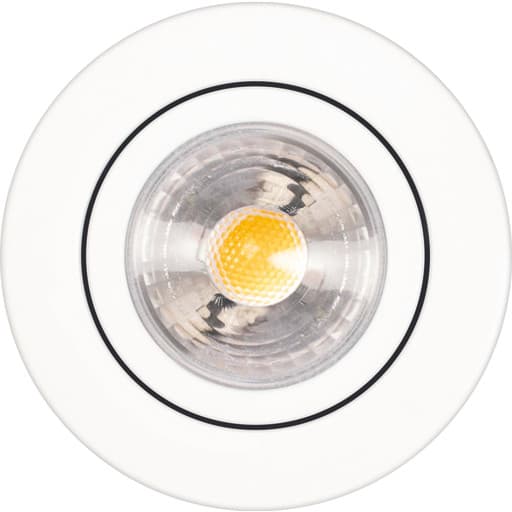 Scan Products Claudia 2.0 indbygningsspot, 2700K, mat hvid