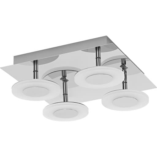 Osram Smart+ Wifi Orbis Wave spotlampe, justerbar hvid, krom