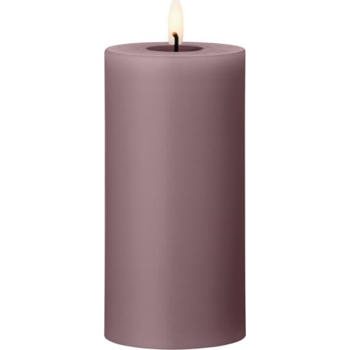 Ester & Erik LED bloklys, lilla, 15 cm