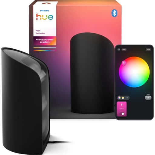 Philips Hue Play Wall Washer bordlampe, sort